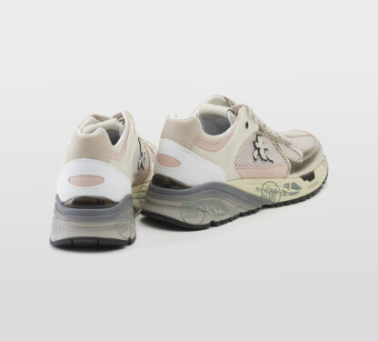 premiata DONNA Donna SNEAKERS MASED ROSA PLATINO 36, 37-2, 38-2, 39-2, 40, 41-2 immagine n. 4/5