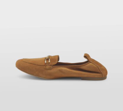 UNISA DONNA Donna MOCASSINO DESTRUTTURATO CAMOSCIO CUOIO 37-2, 38-2, 40, 41-2 immagine n. 2/5