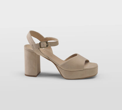 UNISA DONNA Donna SANDALO PLATO' CAMOSCIO SKIN 36, 37-2, 38-2, 39-2, 40, 41-2 immagine n. 1/5