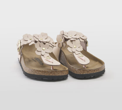 BIRKENSTOCK UNISEX CALZATURE INFRADITO GIZEH FLOWERS ROSE 36, 37-2, 38-2, 39-2, 40 immagine n. 3/5