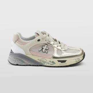 premiata DONNA Donna SNEAKERS MASED ROSA PLATINO 36, 37-2, 38-2, 39-2, 40, 41-2 immagine n. 1/5