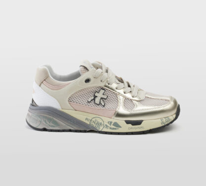 premiata DONNA Donna SNEAKERS MASED ROSA PLATINO 36, 37-2, 38-2, 39-2, 40, 41-2 immagine n. 1/5