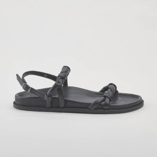 ELENA iachi DONNA Donna SANDALO PELLE NERO 36, 37-2, 38-2, 39-2, 40, 41-2 immagine n. 1/5