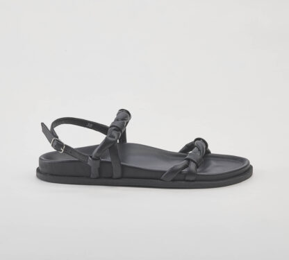 ELENA iachi DONNA Donna SANDALO PELLE NERO 36, 37-2, 38-2, 39-2, 40, 41-2 immagine n. 1/5