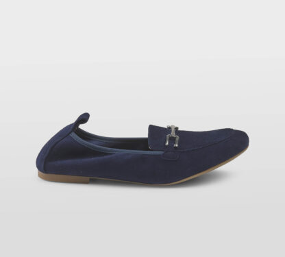 UNISA DONNA Donna MOCASSINO DESTRUTTURATO CAMOSCIO BLU 36, 37-2, 38-2, 39-2, 40, 41-2 immagine n. 1/5