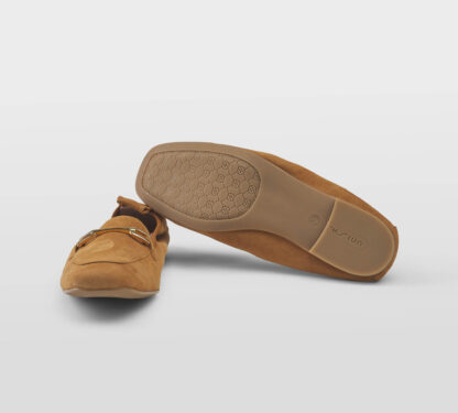 UNISA DONNA Donna MOCASSINO DESTRUTTURATO CAMOSCIO CUOIO 37-2, 38-2, 40, 41-2 immagine n. 5/5