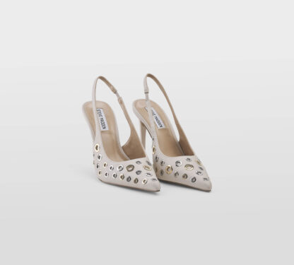 steve madden DONNA CALZATURE SLINGBACK  PELLE NUDE BORCHIE 36, 37, 38-2, 38, 39-2, 40 immagine n. 3/5