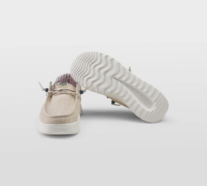HEYDUDE DONNA Donna ALLACCIATA TESSUTO SABBIA 36, 37-2, 38-2, 39-2, 40, 41-2 immagine n. 4/5