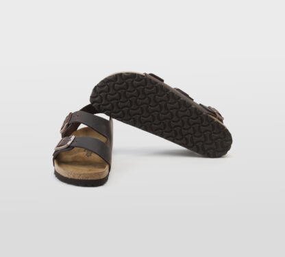 BIRKENSTOCK UNISEX INFRADITO ANATOMICO SANDALO MILANO PELLE OLIATA HABANA 40, 41-2, 42, 43-2, 44-2, 45-2 immagine n. 5/5