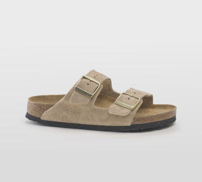 BIRKENSTOCK UNISEX CIABATTA ANATOMICA ARIZONA CAMOSCIO SABBIA 35, 37-2, 38-2, 39-2, 40, 41-2 immagine n. 1/5