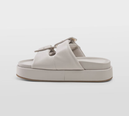 HABILLE' DONNA Donna CIABATTA 2 FASCE OFF WHITE 36, 37-2, 38-2, 39-2, 40, 41-2 immagine n. 2/5