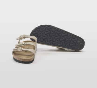 BIRKENSTOCK UNISEX CALZATURE CIABATTA FLORIDA 3 FASCE SABBIA 36, 37-2, 38-2, 39-2, 40, 41-2 immagine n. 5/5