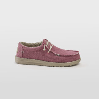 HEYDUDE UOMO CALZATURE ALLACCIATA TESSUTO ROSSO 40, 41-2, 42, 43-2, 44-2, 45-2, 46-2 immagine n. 1/5