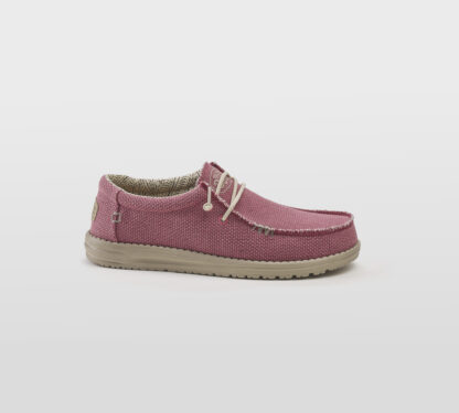 HEYDUDE UOMO CALZATURE ALLACCIATA TESSUTO ROSSO 40, 41-2, 42, 43-2, 44-2, 45-2, 46-2 immagine n. 1/5