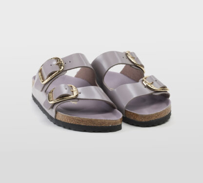 BIRKENSTOCK DONNA CIABATTA ANATOMICA ARIZONA BIG BUCKLE PELLE ROSA ANTICO 35, 36, 37-2, 38-2, 39-2, 40, 41-2 immagine n. 3/5
