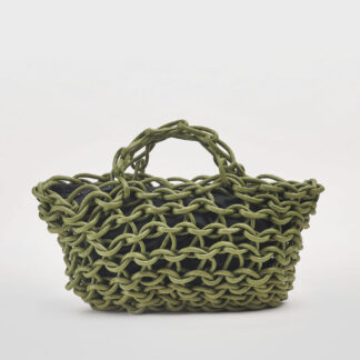 ALIENINA DONNA Donna BORSA IN COTONE CERATO un immagine n. 1/5