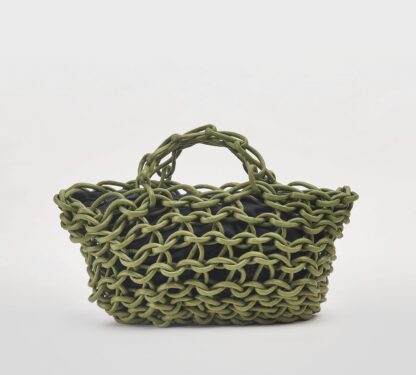 ALIENINA DONNA Donna BORSA IN COTONE CERATO un immagine n. 1/5