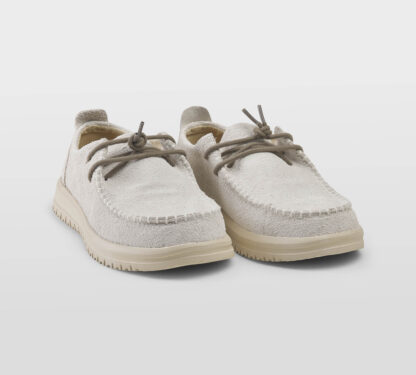 HEYDUDE UOMO CALZATURE ALLACCIATA CAMOSCIO SABBIA 40, 41-2, 42, 43-2, 44-2 immagine n. 3/5