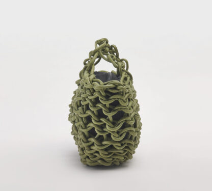 ALIENINA DONNA Donna BORSA IN COTONE CERATO un immagine n. 3/5