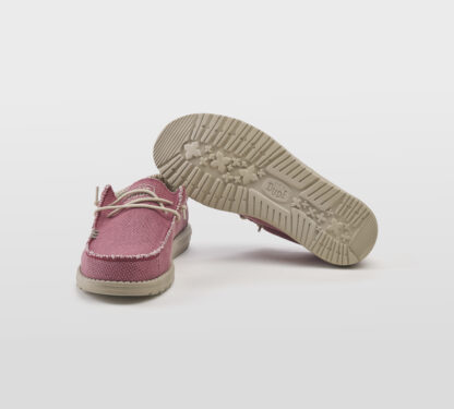 HEYDUDE UOMO CALZATURE ALLACCIATA TESSUTO ROSSO 40, 41-2, 42, 43-2, 44-2, 45-2, 46-2 immagine n. 5/5