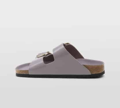 BIRKENSTOCK DONNA CIABATTA ANATOMICA ARIZONA BIG BUCKLE PELLE ROSA ANTICO 35, 36, 37-2, 38-2, 39-2, 40, 41-2 immagine n. 2/5