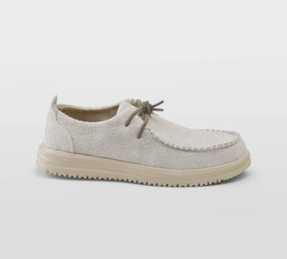 HEYDUDE UOMO CALZATURE ALLACCIATA CAMOSCIO SABBIA 40, 41-2, 42, 43-2, 44-2 immagine n. 1/5