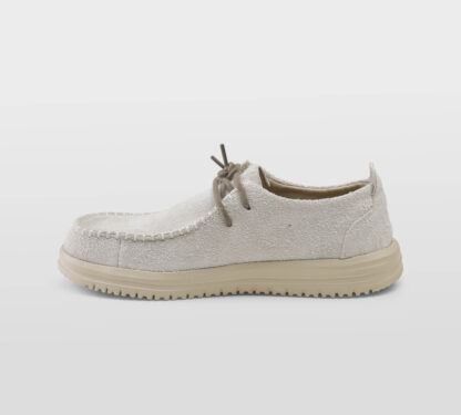 HEYDUDE UOMO CALZATURE ALLACCIATA CAMOSCIO SABBIA 40, 41-2, 42, 43-2, 44-2 immagine n. 2/5