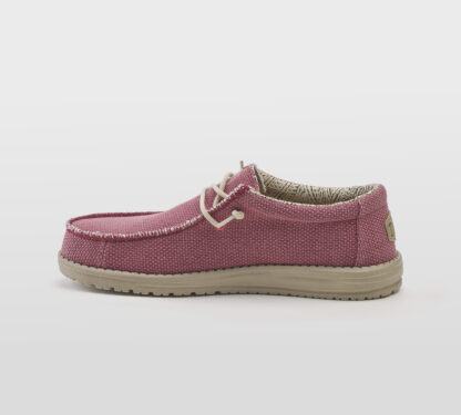 HEYDUDE UOMO CALZATURE ALLACCIATA TESSUTO ROSSO 40, 41-2, 42, 43-2, 44-2, 45-2, 46-2 immagine n. 2/5