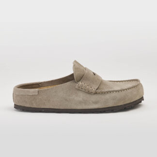 BIRKENSTOCK UNISEX Unisex SABOT NAPLES TAUPE 36, 37-2, 38-2, 39-2, 40, 41-2, 42, 43-2, 44-2, 45-2, 46-2 immagine n. 1/3