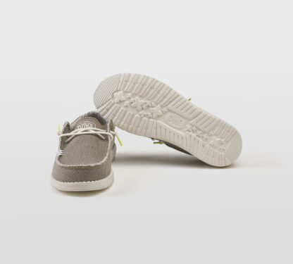 HEYDUDE UOMO CALZATURE ALLACCIATA TESSUTO KHAKI 41-2, 42, 43-2, 44-2, 45-2, 46-2 immagine n. 5/5