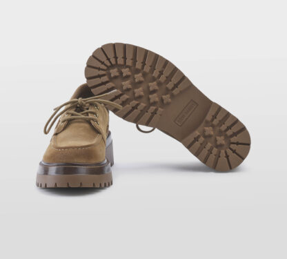 steve madden DONNA Donna MOCASSINO BARCA CAMOSCIO TAAUPE 35-2, 36, 37, 38-2, 38, 39-2, 40, 41-2 immagine n. 5/5