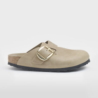 BIRKENSTOCK UNISEX Sabò BOSTON BIG BUCKLE SANDCASTLE 37-2, 40 immagine n. 1/5