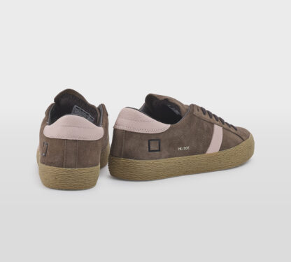 D.A.T.E DONNA Donna SNEAKERS CAMOSCIO TAUPE 37-2, 38-2, 39-2, 40, 41-2 immagine n. 4/5