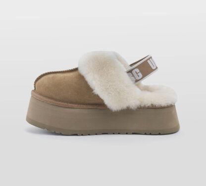 UGG DONNA Donna SABOT FUNKETTE MONTONE CCHESTNUT 36, 37-2, 38-2, 39-2 immagine n. 2/5