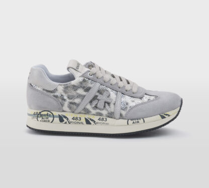 premiata DONNA Donna SNEAKERS CONNY GRIGIO MACULATO 36, 37-2, 38-2, 39-2, 40 immagine n. 1/3