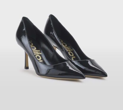 NINALILOU DONNA DECOLTE' DECOLTE' VERNICE NERO 35, 36, 37-2, 37, 39-2, 40 immagine n. 3/5