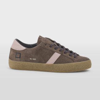 D.A.T.E DONNA Donna SNEAKERS CAMOSCIO TAUPE 37-2, 38-2, 39-2, 40, 41-2 immagine n. 1/5