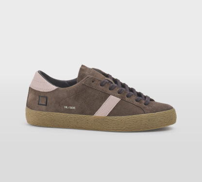 D.A.T.E DONNA Donna SNEAKERS CAMOSCIO TAUPE 37-2, 38-2, 39-2, 40, 41-2 immagine n. 1/5