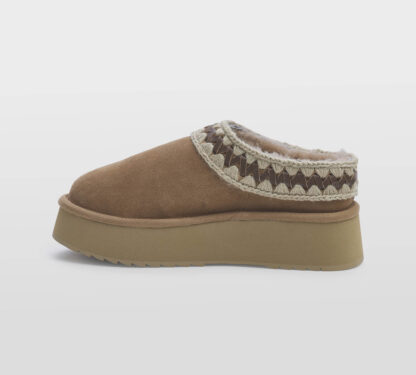 MOU DONNA Donna SABOT PLATFORM MONTONE CUOIO 36, 37-2, 38-2, 39-2, 40, 41-2 immagine n. 2/5