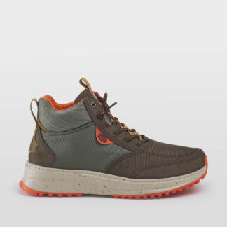 HEYDUDE UOMO CALZATURE PEDULA TESSUTO TECNICO MILITARE MORO 40, 41-2, 42, 43-2, 44-2, 45-2 immagine n. 1/5