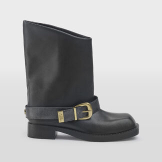 steve madden DONNA Donna BIKER PELLE NERO FIBBIA 36, 37-2, 37, 38-2, 38, 39-2, 41-2 immagine n. 1/5