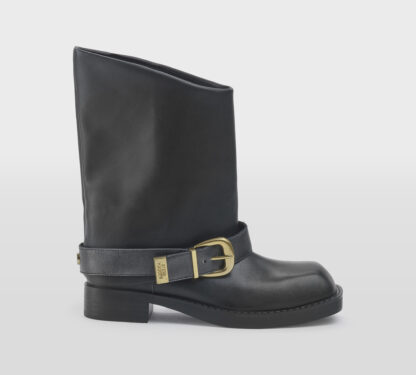 steve madden DONNA Donna BIKER PELLE NERO FIBBIA 36, 37-2, 37, 38-2, 38, 39-2, 41-2 immagine n. 1/5