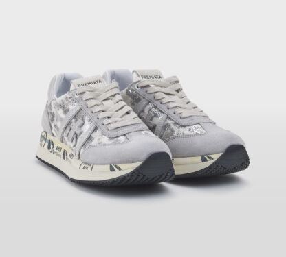 premiata DONNA Donna SNEAKERS CONNY GRIGIO MACULATO 36, 37-2, 38-2, 39-2, 40 immagine n. 3/3
