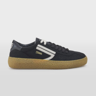 PURAI UOMO CALZATURE SNEAKERS CAMOSCIO NERO 40, 41-2, 42, 44-2 immagine n. 1/5