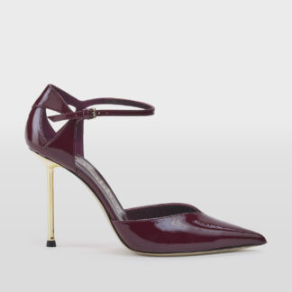 NINALILOU DONNA DECOLTE' SPEZZATA VERNICE BORDO' 36, 37-2, 38-2, 39-2 immagine n. 1/5