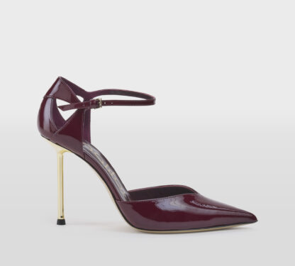 NINALILOU DONNA DECOLTE' SPEZZATA VERNICE BORDO' 36, 37-2, 38-2, 39-2 immagine n. 1/5