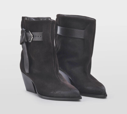 ELENA iachi DONNA Donna TEXANO CAMOSCIO EBANO 36, 37-2, 37, 38, 39-2, 40 immagine n. 3/5
