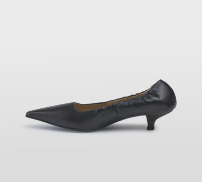 PROSPERINE DONNA Donna DECOLTE' ARRICCIATA PELLE NERO 36, 37-2, 37, 38, 39-2, 40 immagine n. 2/3