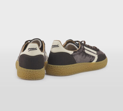 PURAI DONNA Donna SNEAKERS VELLUTO MORO 37-2, 38-2, 40 immagine n. 4/4