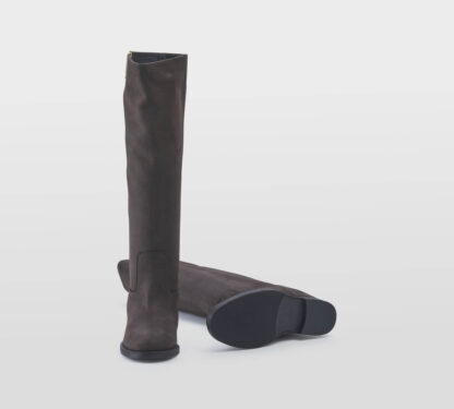 VIA ROMA 15 DONNA Donna STIVALE CAVALLERIZZO CAMOSCIO MORO  V 37-2, 37, 38-2, 38, 39-2, 40, 41-2 immagine n. 5/5
